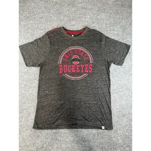 Ohio State Colosseum Heathered Gray T-shirt Size Unisex XL